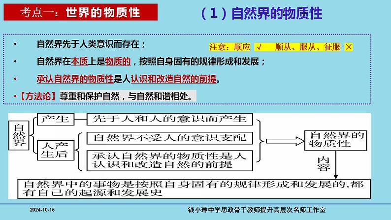 必修4第2课 探究世界的本质-【高效一轮】备战2025年高考政治一轮复习考点精讲课件第5页