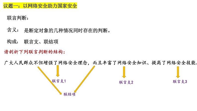 5.3正确运用复合判断 课件-2024-2025学年高中政治统编版选择性必修三逻辑与思维第6页