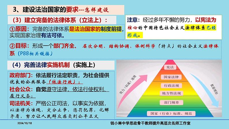 必修3第8课 法治中国建设-备战2025年高考政治一轮复习考点精讲课件08