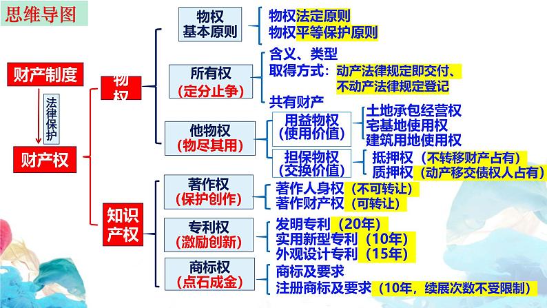 第二课 依法有效保护财产权 课件-2024-2025学年高考政治一轮复习选择性必修二《法律与生活》精品课件03