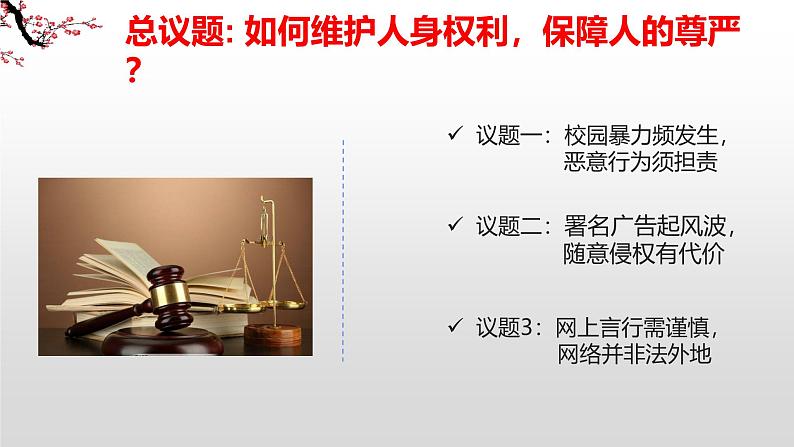 1.2 积极维护人身权利 课件- 2024-2025学年高中政治统编版选择性必修二法律与生活03