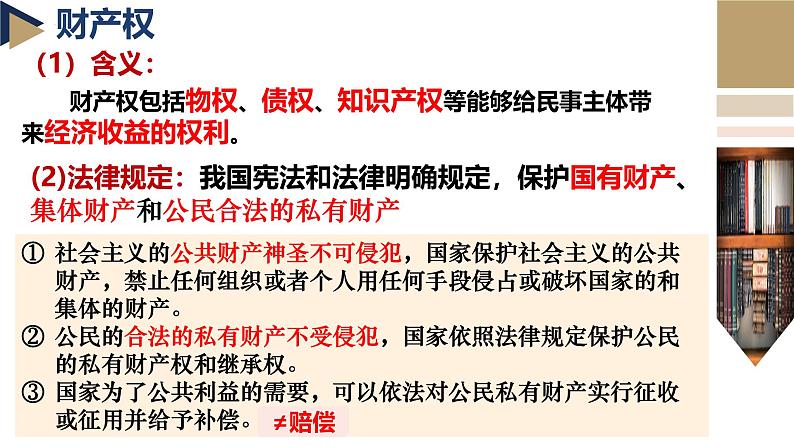 2.1 保障各类物权同步课件 2024-2025学年高中政治统编版选择性必修二法律与生活06