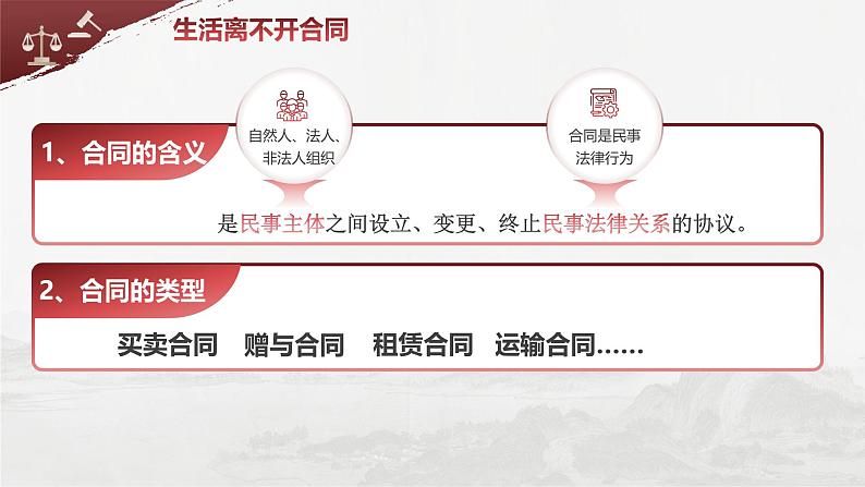 3.1 订立合同学问大（课件） 2024-2025学年高中政治统编版选择性必修二法律与生活第5页