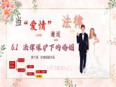 6.1 法律保护下的婚姻（课件） 2024-2025学年高中政治统编版选择性必修二法律与生活