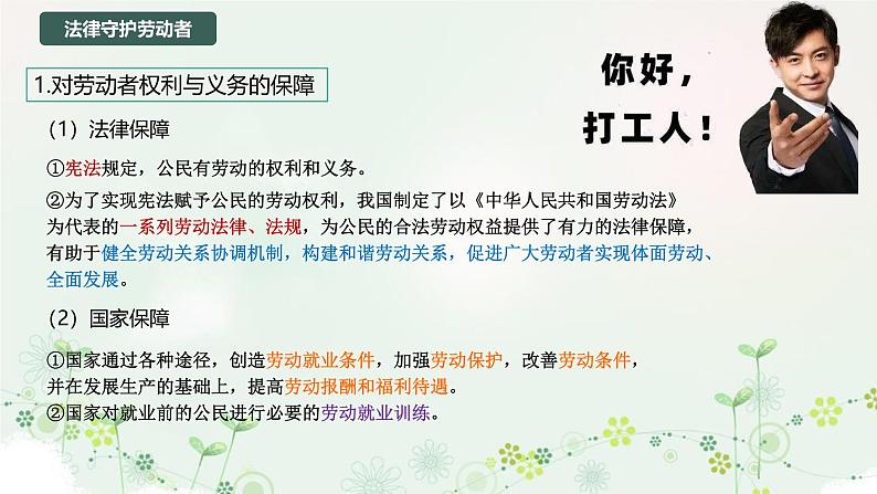 7.1 立足职场有法宝 同步课件 2024-2025学年高中政治统编版选择性必修二法律与生活07