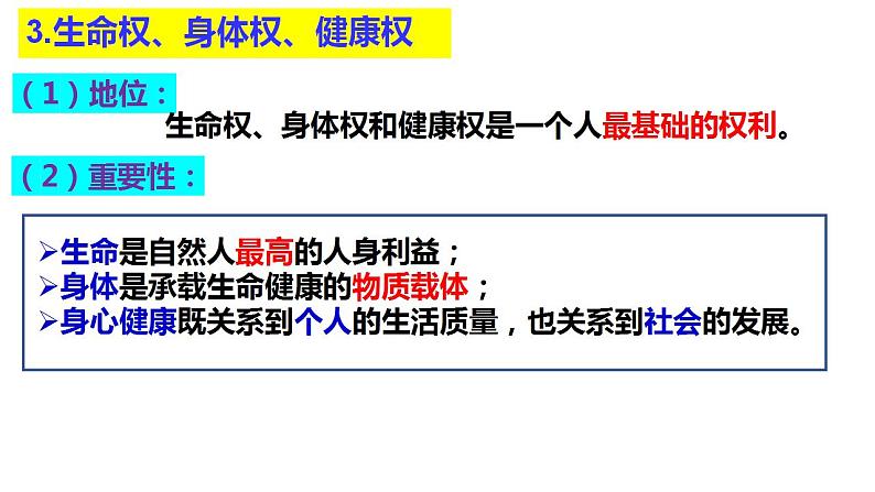 1.2 积极维护人身权利 课件-2024-2025学年高中政治统编版选 择性必修二法律与生活第6页