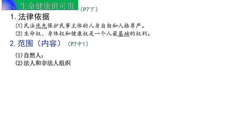 1.2+积极维护人身权利-  同 步课件-2024-2025学年高中政治统编版选择性必修2法律与生活第7页