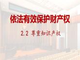 2.2 尊重知识产权 课件-2024-2025学年高中政治统编版 选择性必修二法律与生活