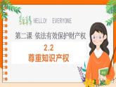 2.2 尊重知识产权  同步课件-2024-2025学年高中政治统编版选择性必修2法律与生活