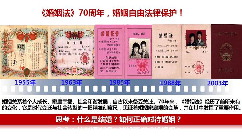 6.1法律保护下的婚姻 课件-2024-2025学年高中政治统编版选择性必修二 法律与生活第4页