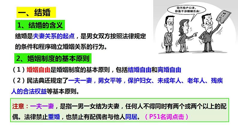 6.1法律保护下的婚姻 课件-2024-2025学年高中政治统编版选择性必修二 法律与生活第5页