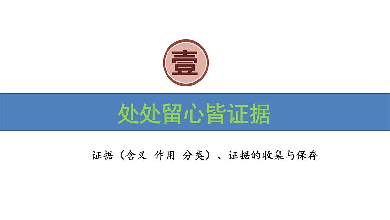 10.3依法收集运用证据课件-2023-2024学年高中政治统编版选择性必修二法律与生活第3页