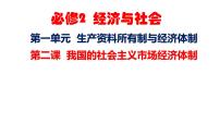 第二课 我国的社会主义经济体制-【一轮好课】2025年高考政治一轮复习全考点实用课件（新高考通用）