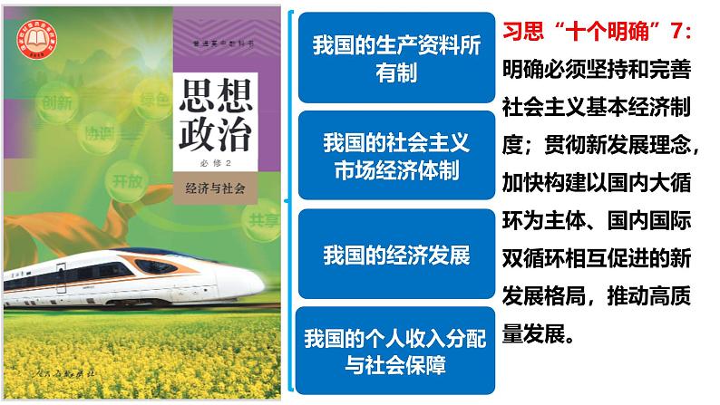 第一课 我国的生产资料所有制-【一轮好课】2025年高考政治一轮复习全考点实用课件（新高考通用）第1页