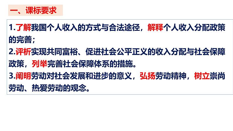 第四课 我国的个人收入分配与社会保障-【一轮好课】2025年高考政治一轮复习全考点实用课件（新高考通用）第2页