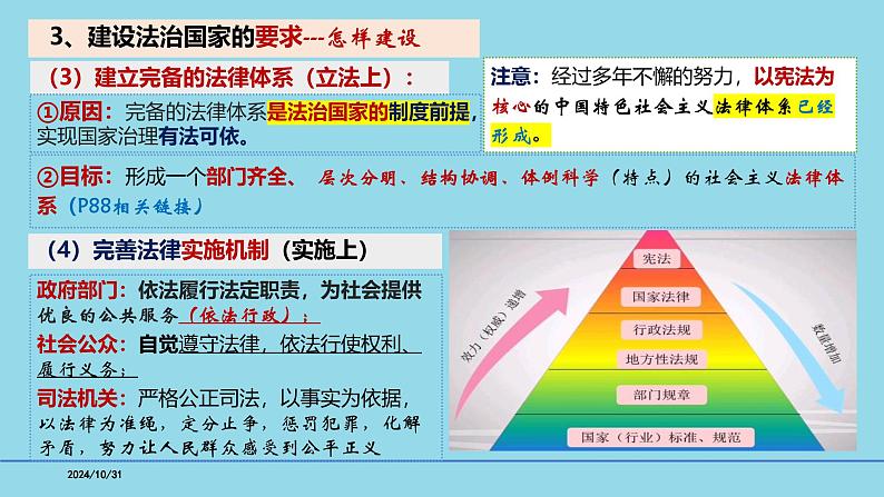 必修3第8课 法治中国建设-【高效一轮】备战2025年高考政治一轮复习考点精讲课件第8页