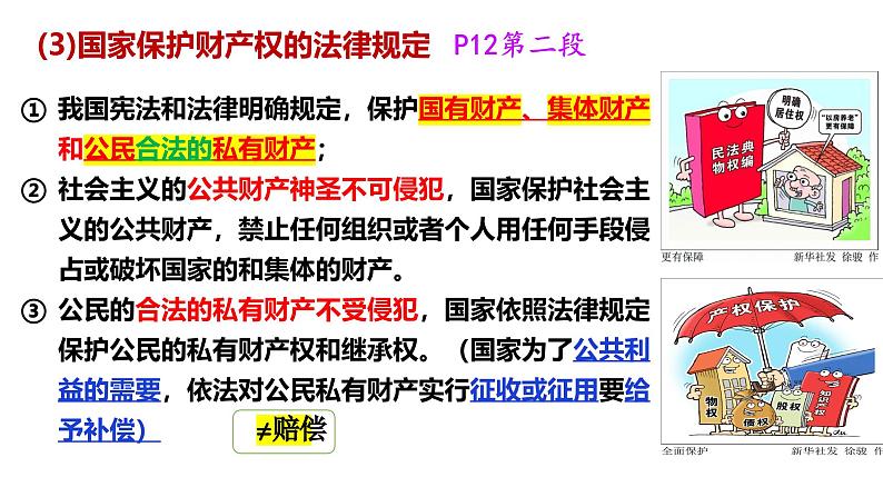 2.1保障各类物权（课件+视频）-2024-2025学年高二政治选择性必修二《法律与生活》同步优质课件第4页