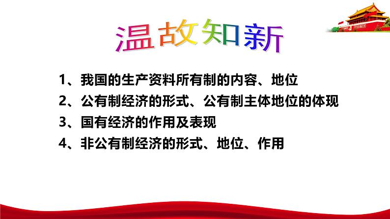 统编版高中政治必修二经济与社会     1.2  坚持”两个毫不动摇“  课件第1页