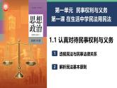 統(tǒng)編版高中政治選必二 1.1 認真對待民事權(quán)利與義務(wù) 課件