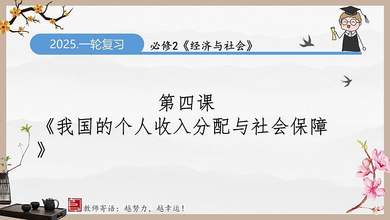 第四课 我国的个人收入分配与社会保障（精讲课件）-2025年高考政治一轮复习考点一遍过（新高考通用）02