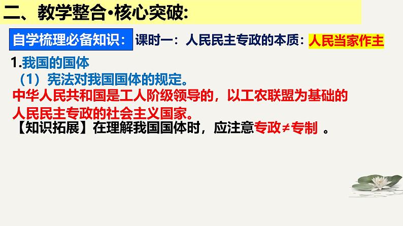 第4课 人民民主专政的社会主义国家-2025年高考政治一轮复习精准备考课件（新高考通用）第5页