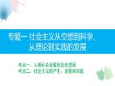专题一  社会主义从空想到科学、从理论到实践的发展课件2025年高三高考思想政治一轮复习（新高考通用）