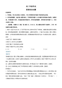 山东省泰安市2024-2025学年高三上学期11月期中考试政治