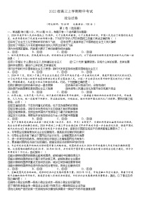 四川省眉山市仁寿第一中学校南校区2024-2025学年高三上学期11月期中考试政治试题