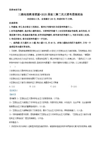 湖南省三湘名校教育联盟2024-2025学年高三上学期第二次大联考（11月）政治试卷（Word版附解析）