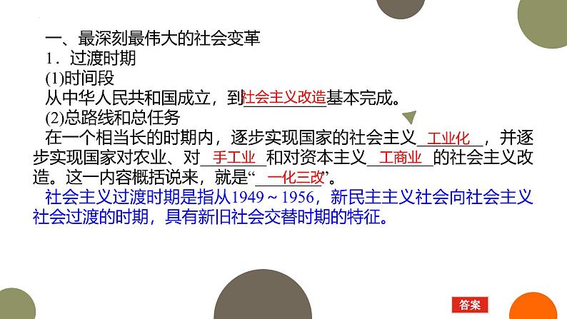 人教统编版高中政治必修1中国特色社会主义2.2社会主义制度在中国的确立精品课件第4页