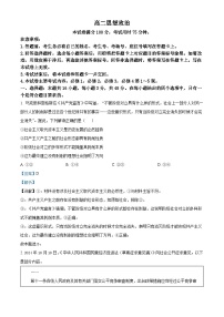 广东省湛江市2024-2025学年高二上学期11月期中考试政治试题（Word版附解析）