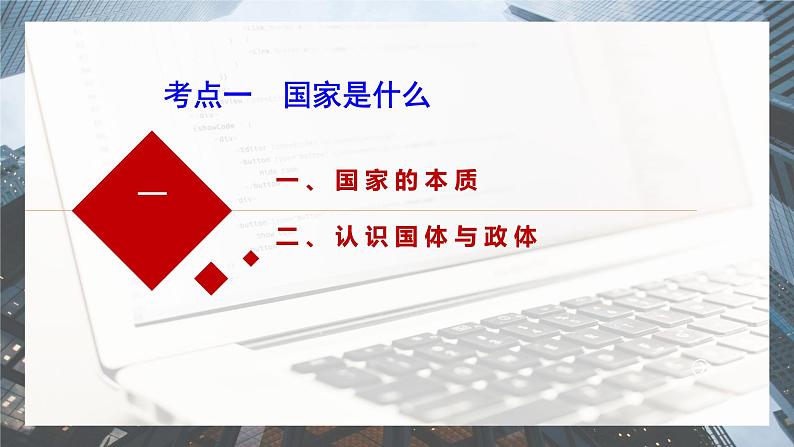 高中政治统编版选必一一轮复习第一课国体与政体课件第4页