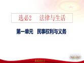 第一课 在生活中学民法用民法-2025届高考政治一轮复习精讲课件（新高考通用）