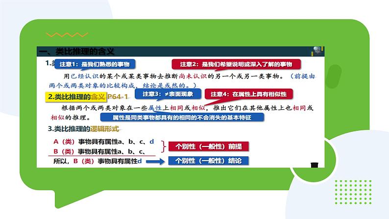 7.2类比推理及其方法第7页