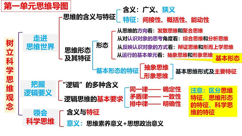 选必3第1课 走进思维的世界-备战2025年高考政治一轮复习考点精讲课件（新高考通用）第4页