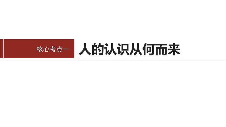 专题十　课时1　辩证唯物主义认识论--2025年高考政治大二轮专题复习（课件）第5页