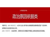 专题六　主观题题型突破　政治原因依据类--2025年高考政治大二轮专题复习（课件）