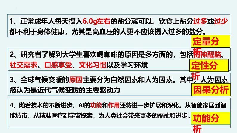 人教版选择性必修3高中思想政治 8.2《分析与综合及其辩证关系》课件PPT第6页