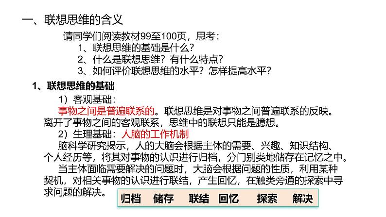 人教版选择性必修3高中思想政治 11.2《联想思维的含义与方法》课件PPT第4页