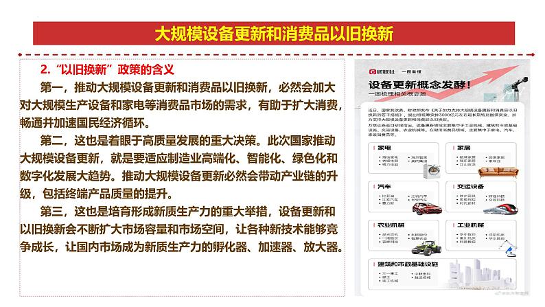 专题15：大规模设备更新和消费品以旧换新-时政押题 备战2025年高考政治必备知识与时政热点（统编版）第6页