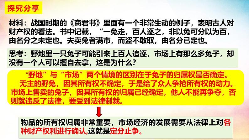 2.1 保障各类物权（精品课件）-2024-2025学年高二政治《法律与生活》（统编版选择性必修2）第6页