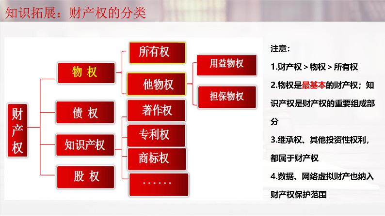 第二课 依法有效保护财产权-2025年高考政治一轮复习考点精讲课件（统编版选择性必修2）第5页