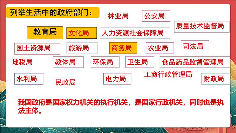 人教统编版高中政治一轮复习必修三8.2《法治政府》课件第6页