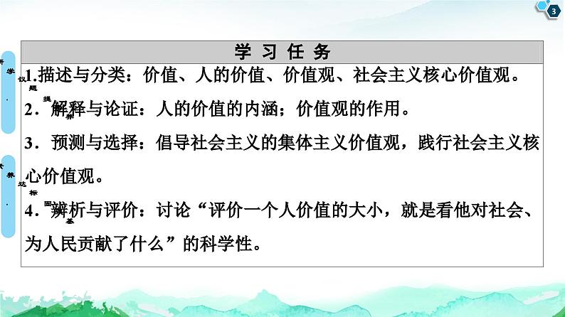 人教统编版高中政治必修4 2-6《价值与价值观》课件第3页