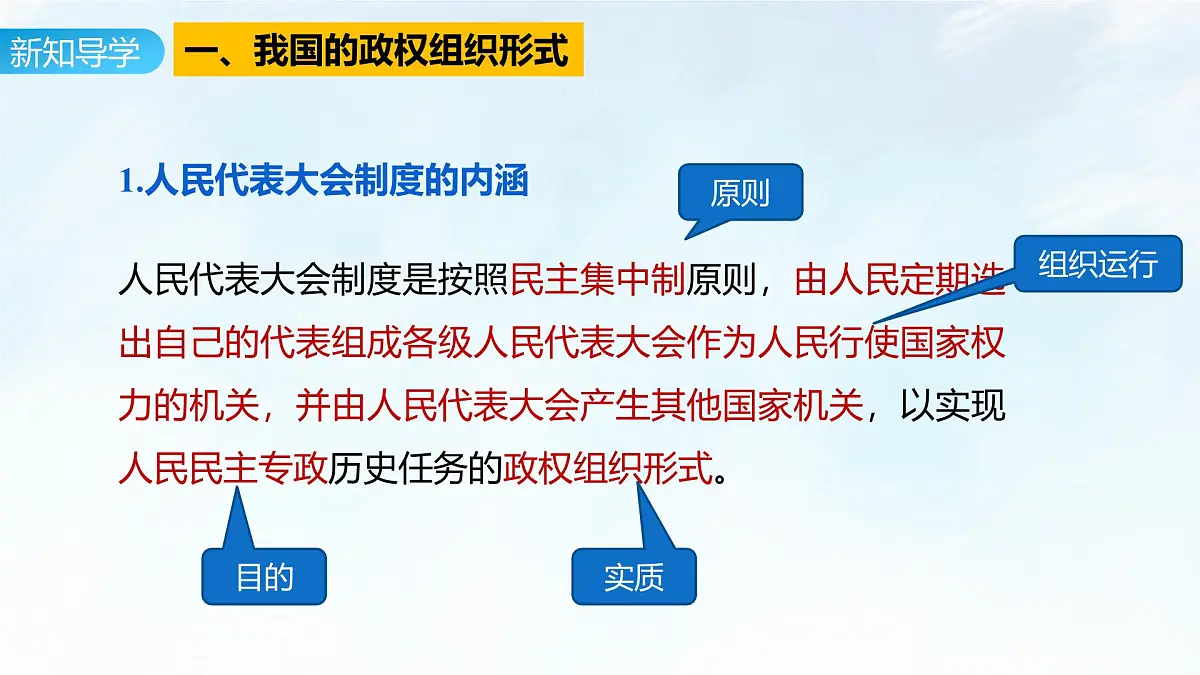 5.2 人民代表大会制度：我国的根本政治制度 课件-2024-2025学年统编版高中政治必修三政治与法治第8页