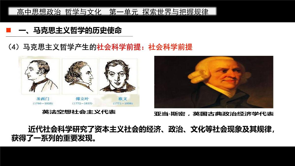 人教统编版高中政治必修4 1-1《科学的世界观和方法论》课件第6页