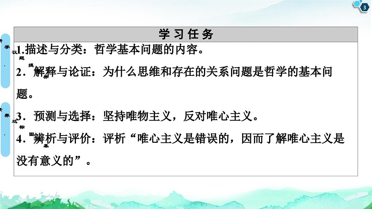人教统编版高中政治必修4 1-1《哲学的基本问题》课件第3页