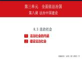 人教統(tǒng)編版高中政治必修3 3-8《法治社會(huì)》課件
