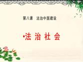 人教統(tǒng)編版高中政治必修3 3-8《法治社會(huì)》課件