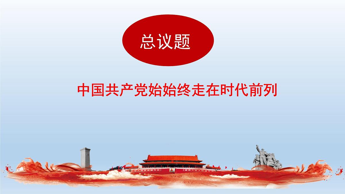 人教统编版高中政治必修3 1-2《始终走在时代前列》课件第6页